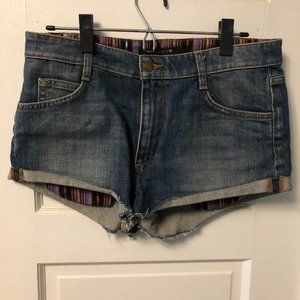 Joes Jeans cut off denim shorts